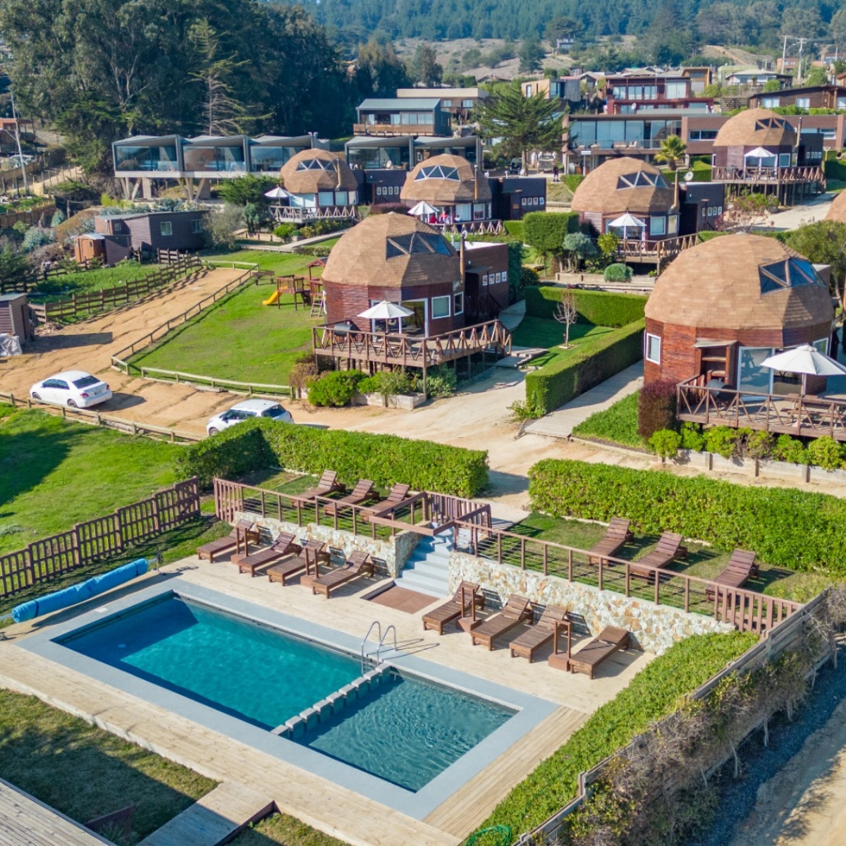 Pichilemu Domos & Suites - 7 Domos y 5 Suites Premium con vista al mar